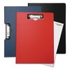 Baumgartens 9" x 12" Portfolio Clipboard, 1/2" capacity, Blue 61633